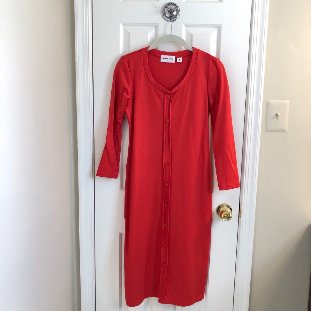 Sonnet James Naomi Dress- red, size XS